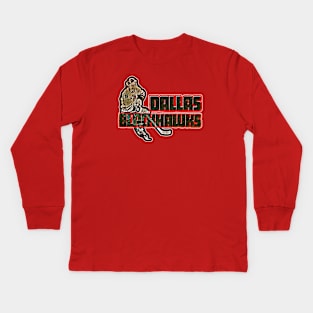 Dallas Blackhawks Hockey Kids Long Sleeve T-Shirt